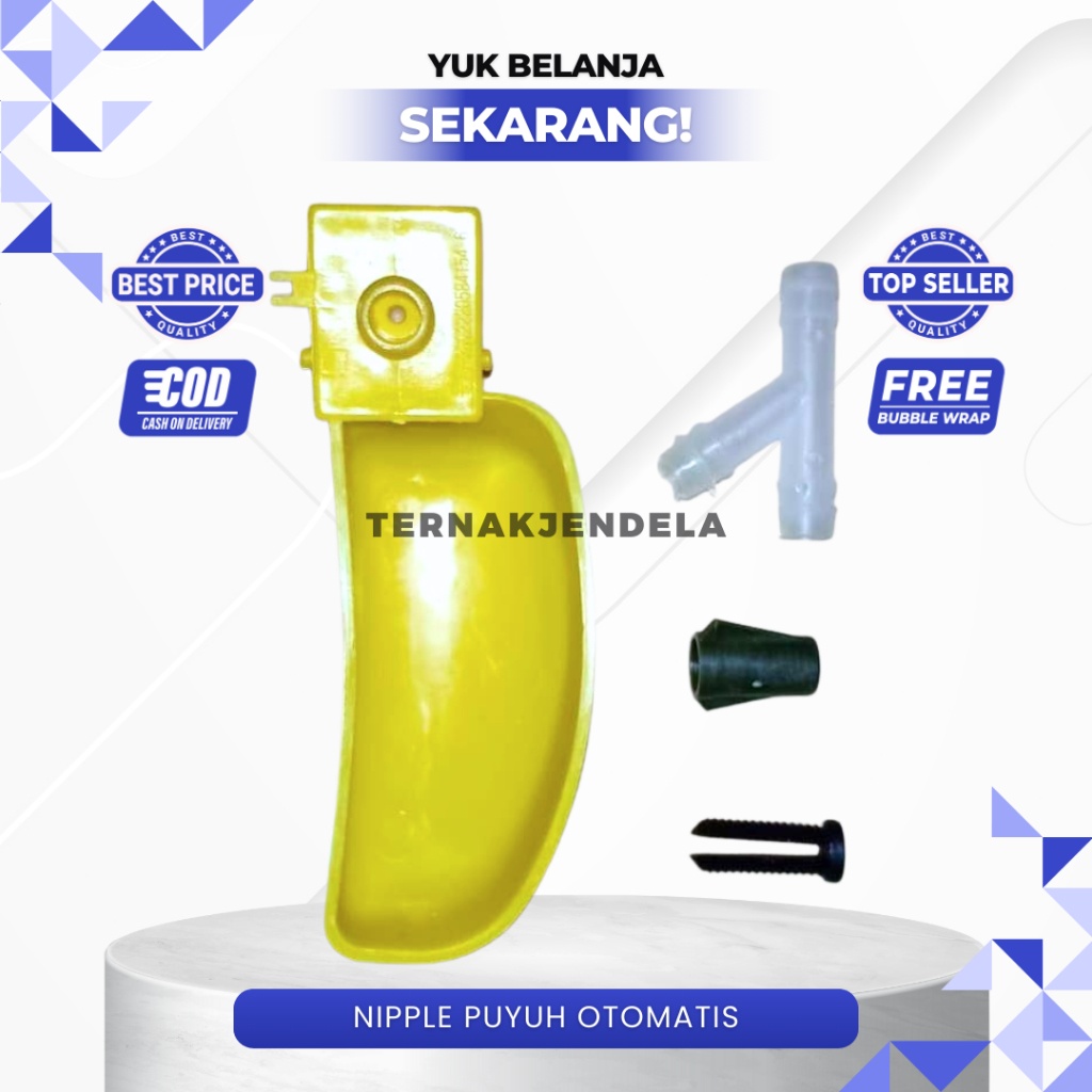 NIPPLE PUYUH OTOMATIS - Nipple Puyuh Mangkok P1 dan P2