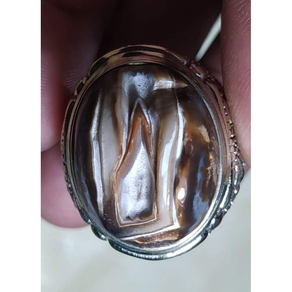 batu akik brojoguno motif tundung bawuk