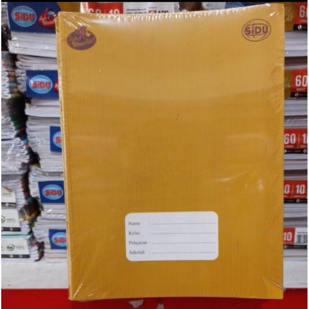 

Buku Tulis Sidu Coklat Ecer