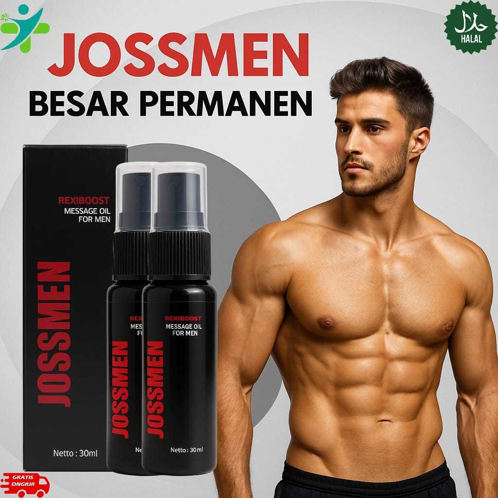 Minyak Oles Pria Terbaik (JOSSMEN) Herbal Oles Tahan Lama Pria Tidak Kebas  Bat Kuat Dan Tahan Lama 