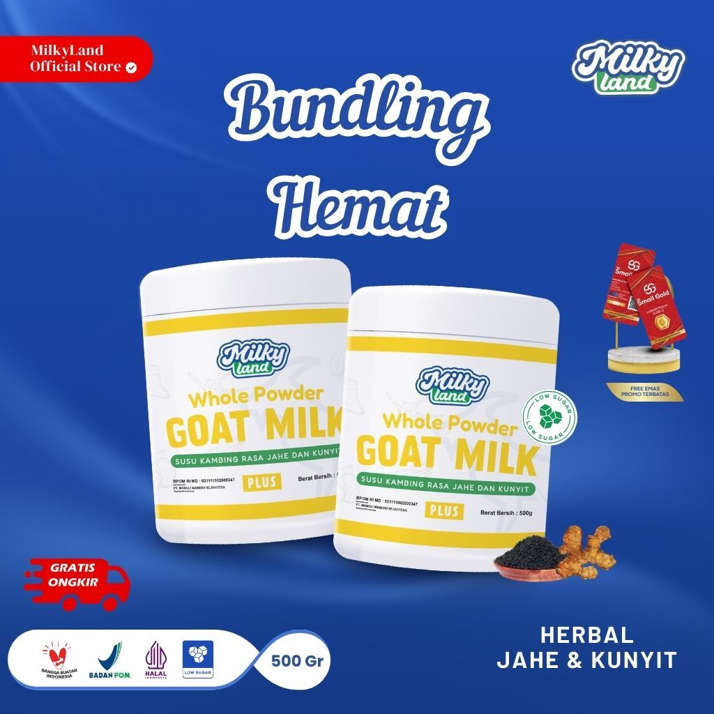 

Bundling Susu Kambing Etawa Herbal 2pcs Milkyland