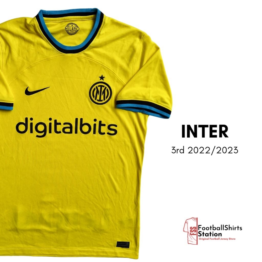 Jersey Inter Milan 3rd 2022/2023 Stadium Version Size S Original