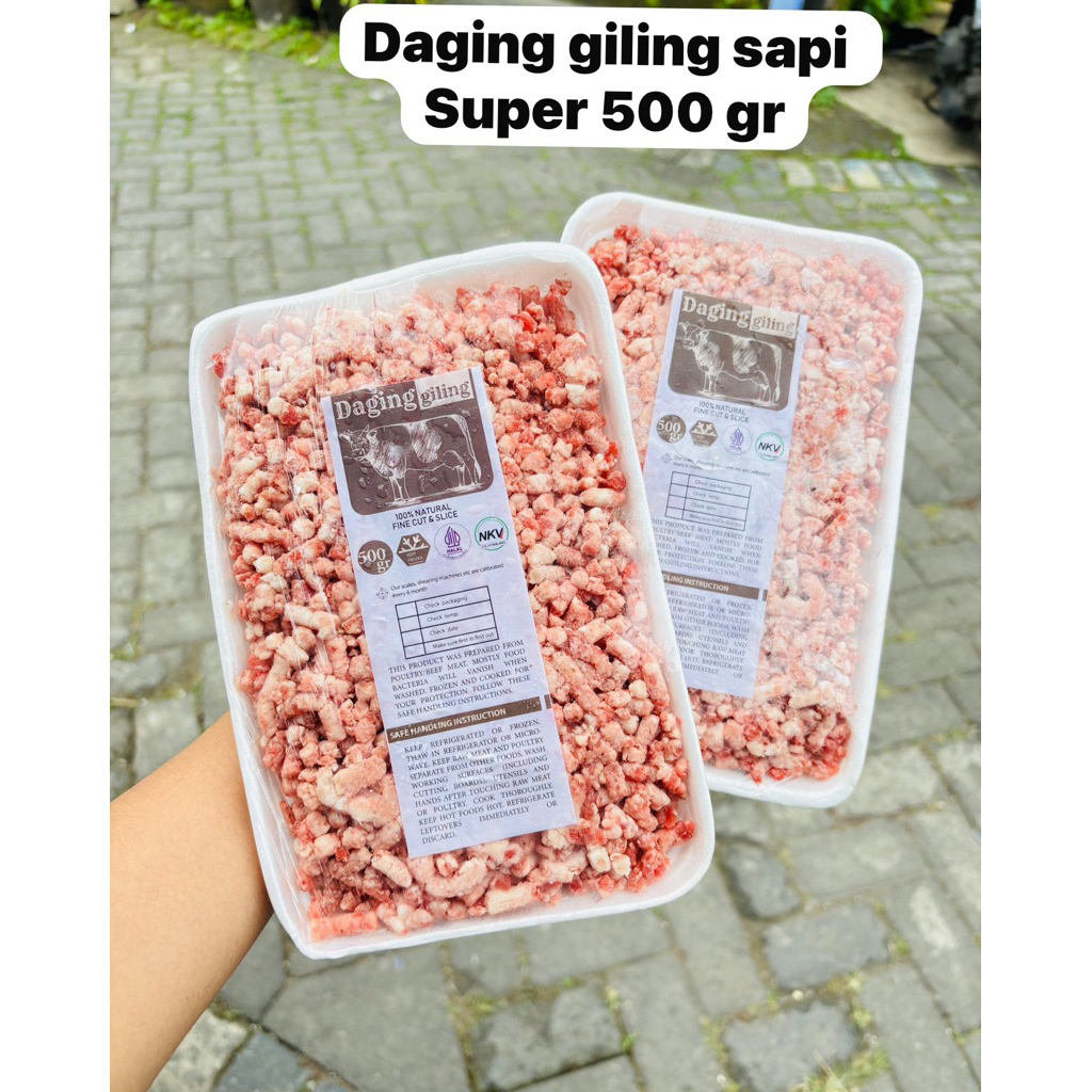 

DAGING SAPI GILING 500 GR khusus instan