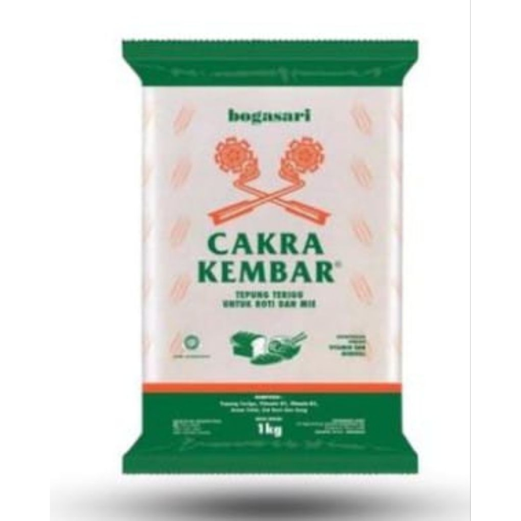 

terigu cakra kembar kemasan 1kg