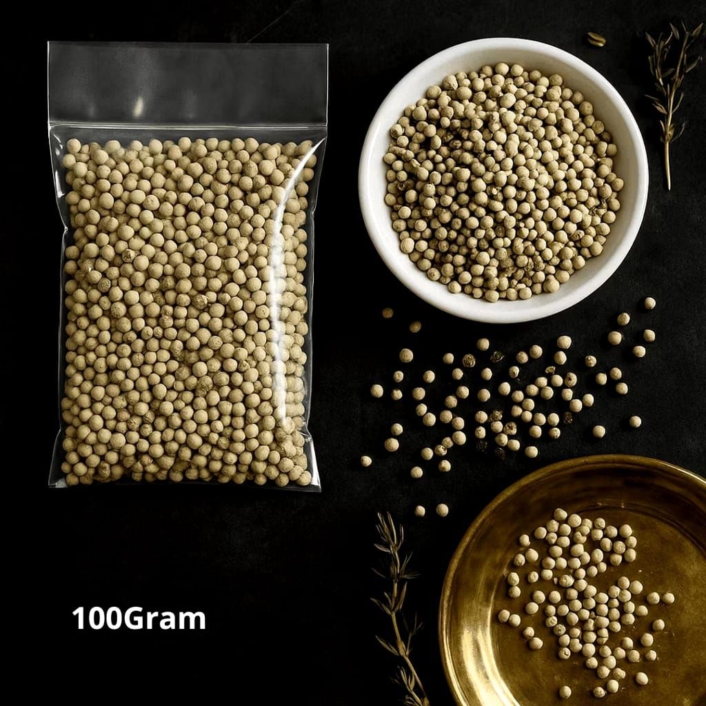 

Biji Lada Putih 100 gram utuh grade A premium