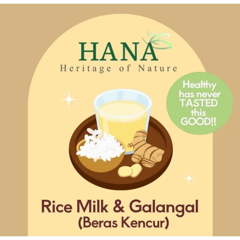 

Hana Jamu Beras Kencur Susu Milky Kopi Coffee Milk Latte