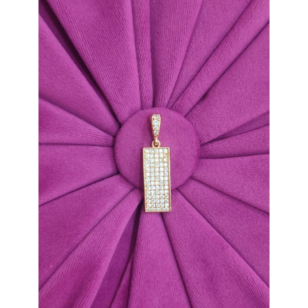 Liontin emas imitasi preloved