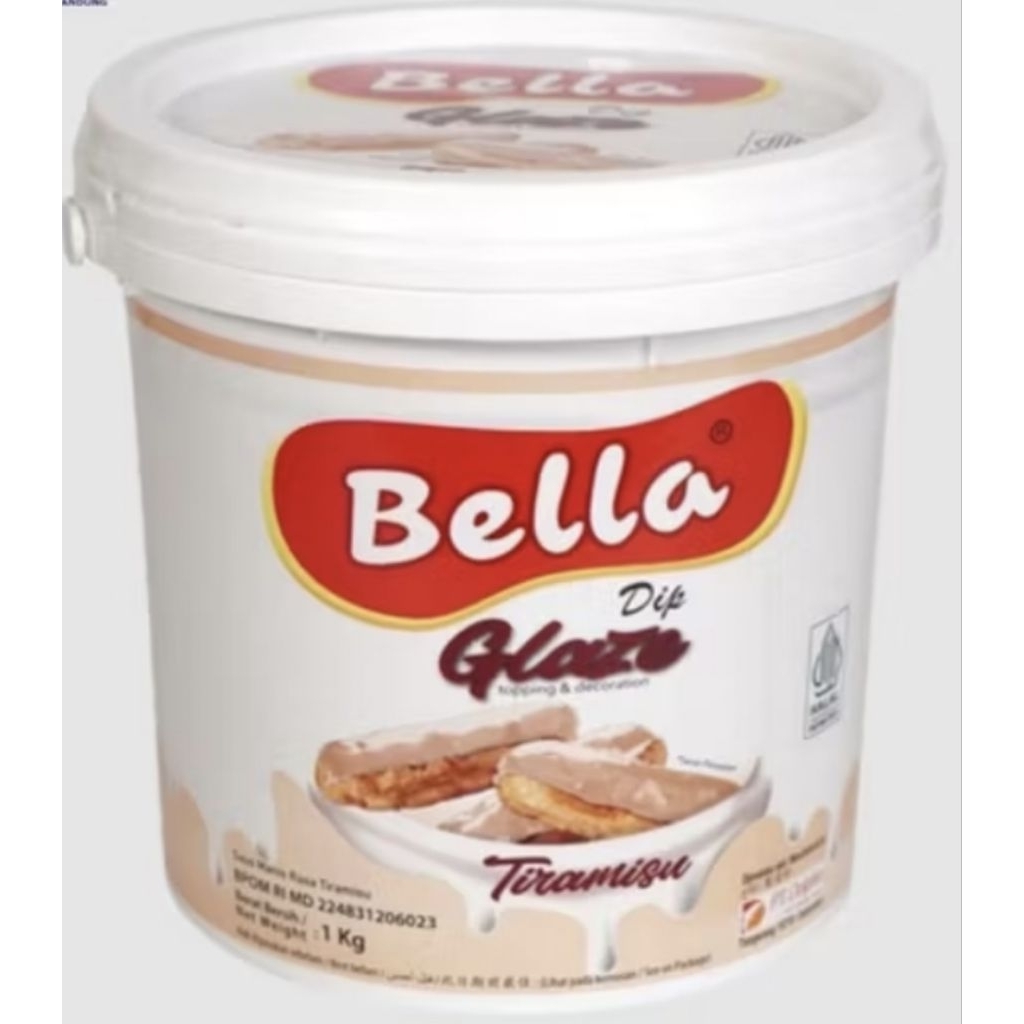 

BELLA GLAZE - GLAZE BELLA - TOPING DONAT BELLA 1KG