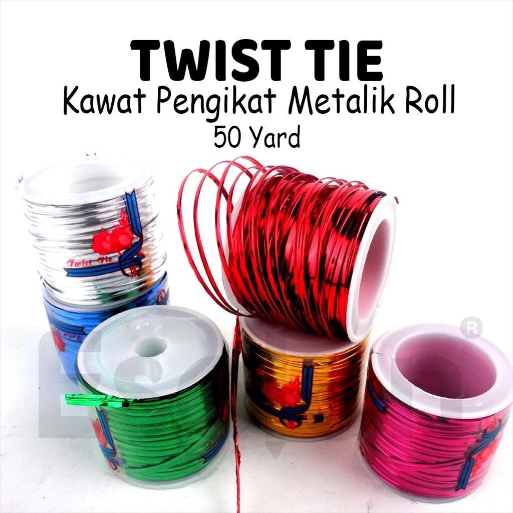 

Kawat Twist / Pita Twist / Pita sovenir