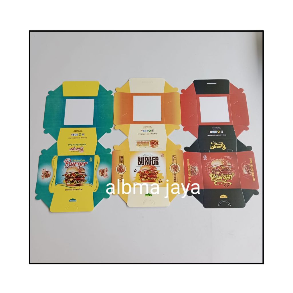 

KEMASAN BURGER//DUS BURGER//BOX BURGER//KERTAS BURGER