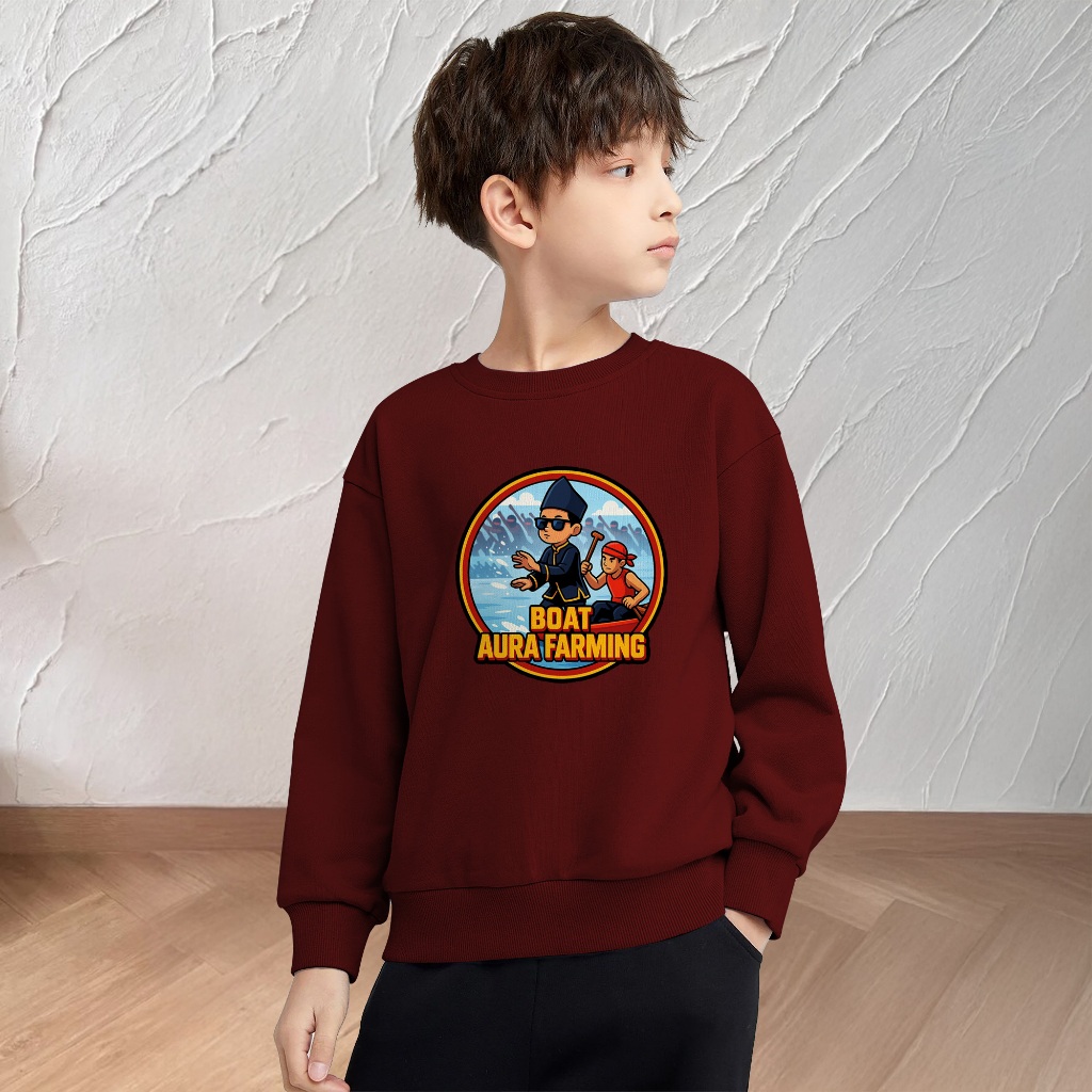 Kaos Pacu Jalur viral Kaos aura farming baju anak pacu jalur aura farming