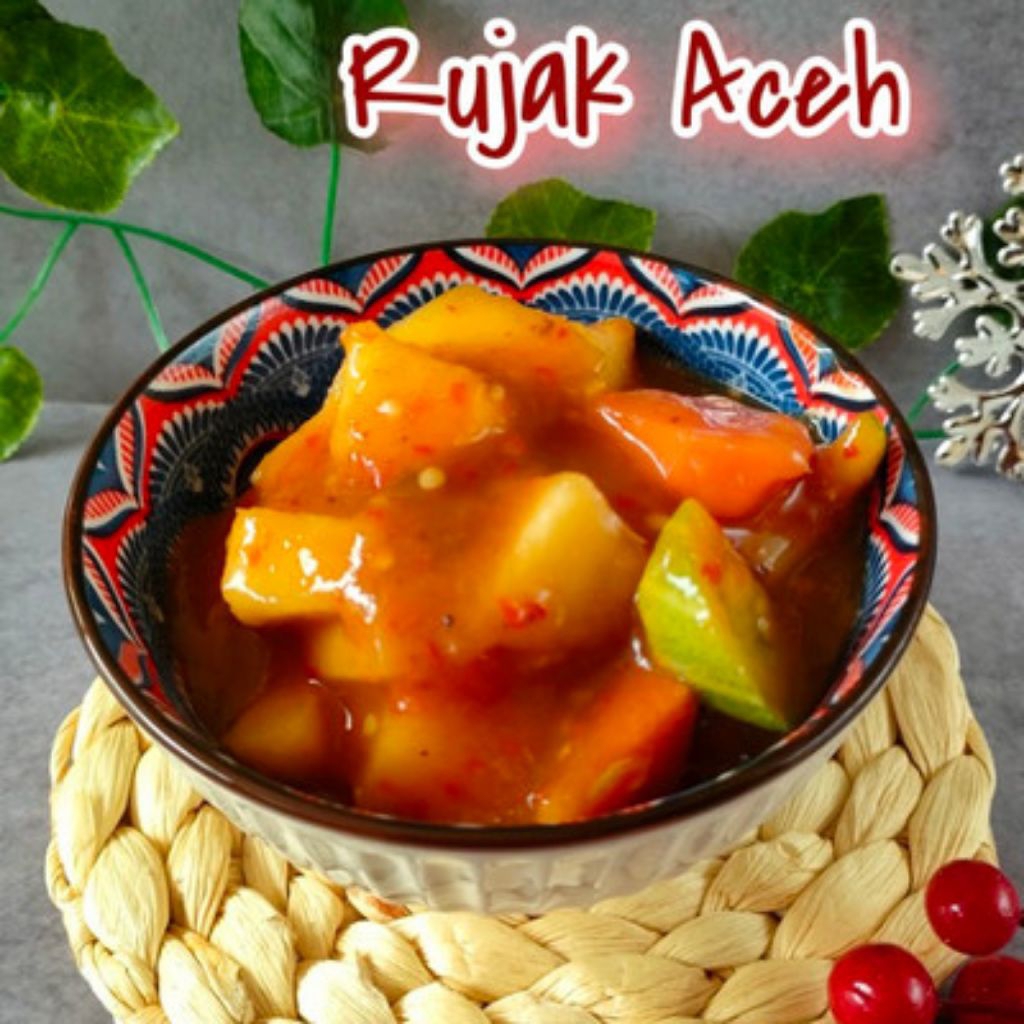 

Kweni Bumbu Sambal Rujak Aceh 200gram Saus Mangga Kweni