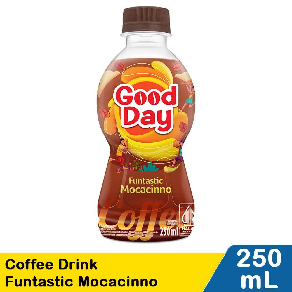 

[oddsolshop] pekanbaru/Good Day Coffee Drink Funtastic Mocacinno 250ml Kopi Rasa Moka Mocca