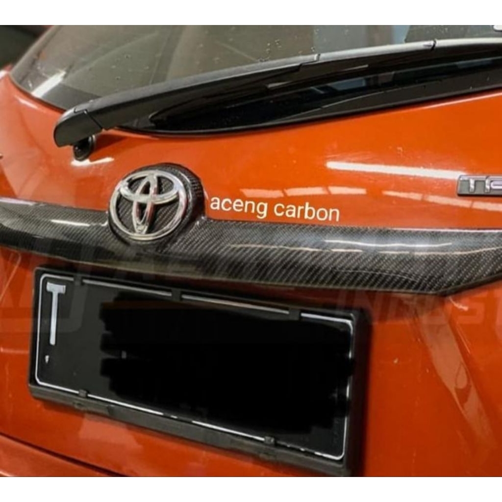 garnish Toyota yaris lele carbon kevlar