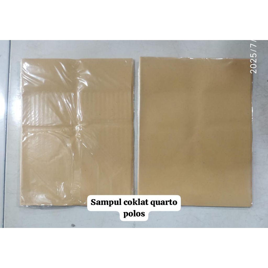 

sampul coklat quarto polos isi 20