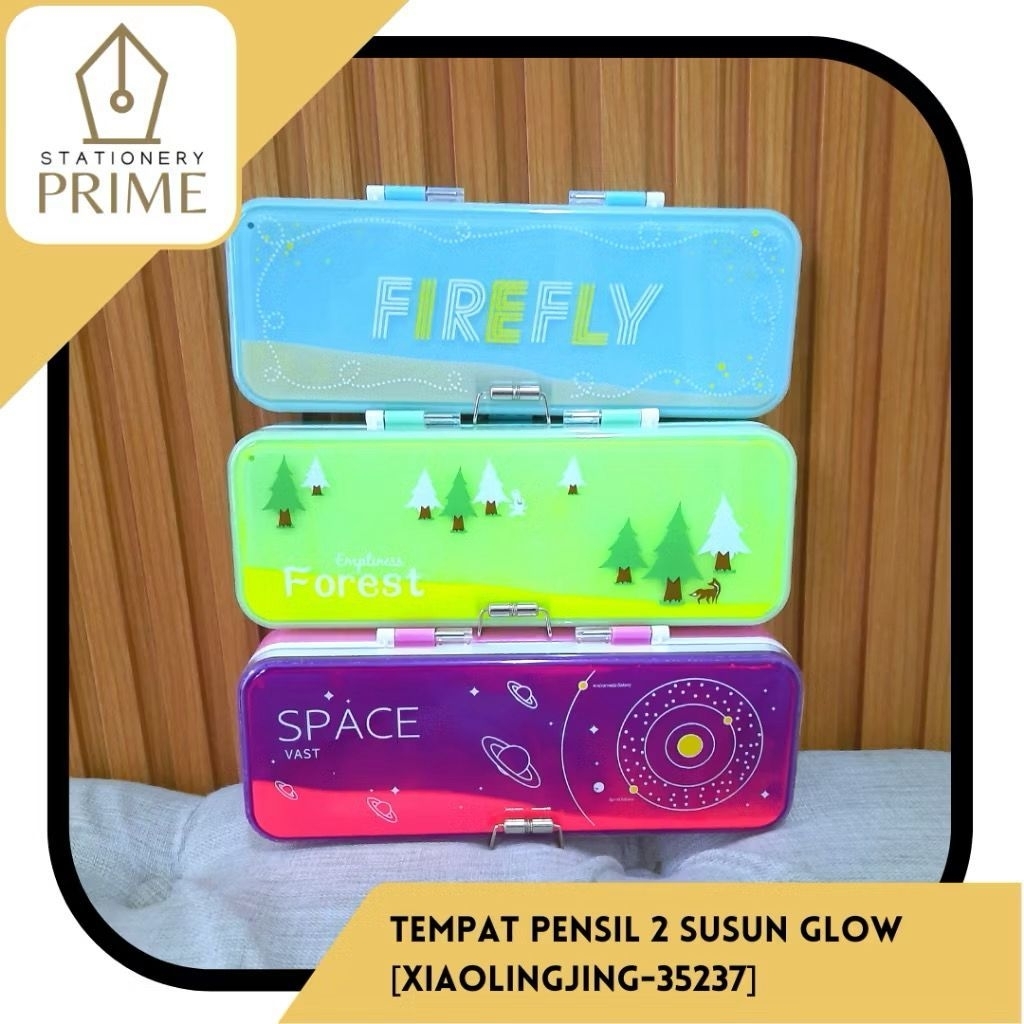 

Tempat Pensil / Kotak Pensil / Pencil Case 2 Susun Glow [xiaolingjing-35237]