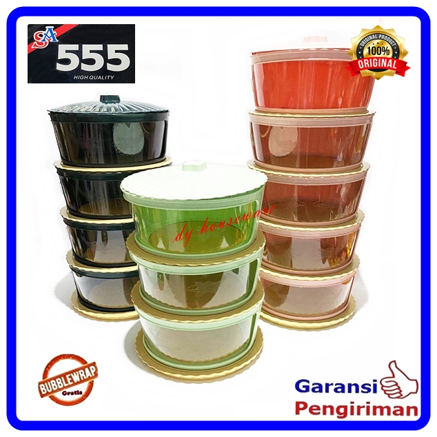 Rak Piring Susun Tudung Saji Susun 5 Plastik ABS Warna Susun 4 Susun 3 Pintu Geser