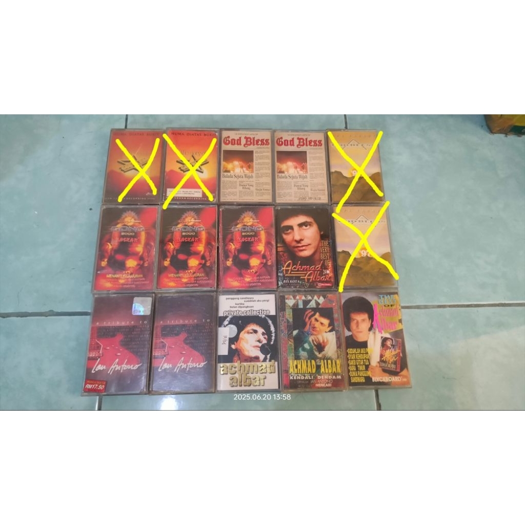 kaset God Bless & Gong 2000