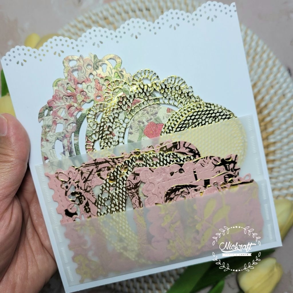 

DIE CUT KERTAS FRAME MIX OVAL CIRCLE SQUARE #1