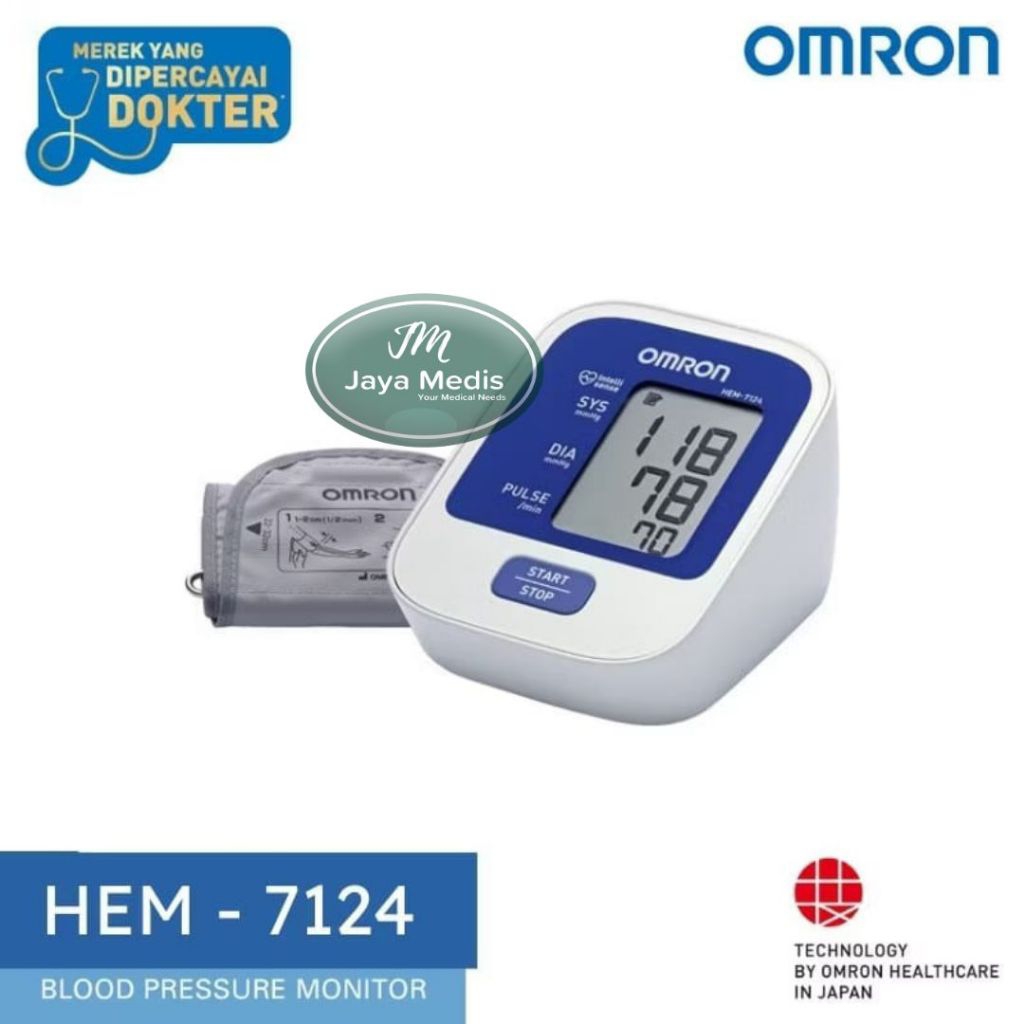 Omron Blood Pressure Monitor HEM-1724