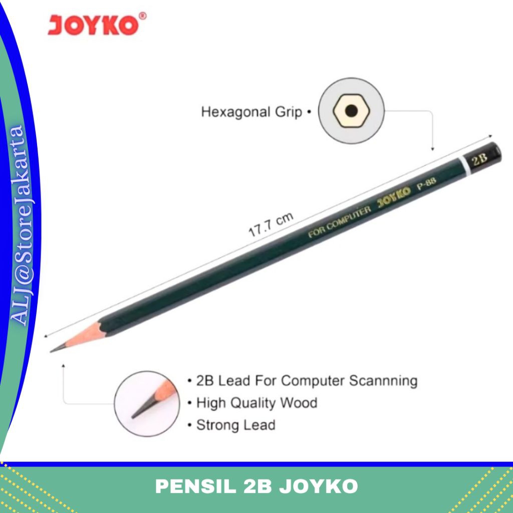 

Pensil 2B Joyko P-88