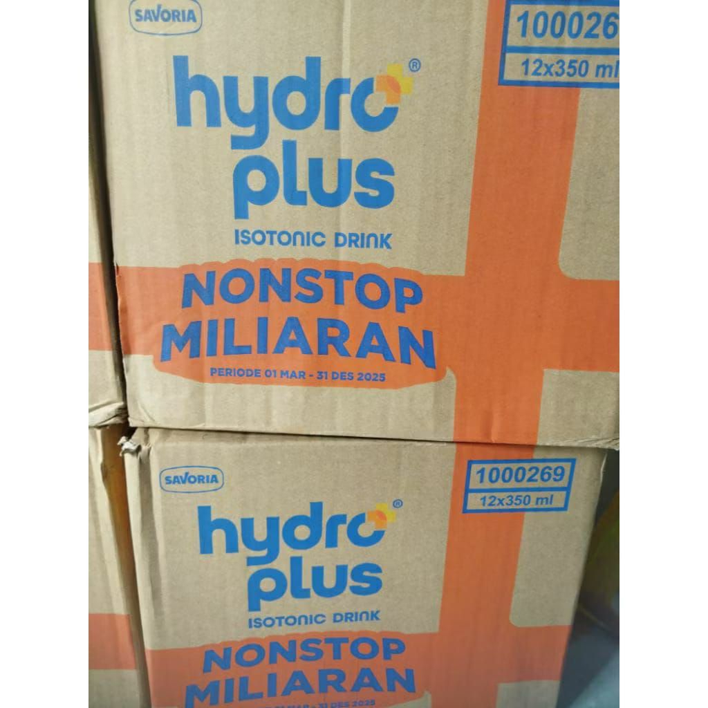 

HYDROPLUS ISOTONIC DRINK NONSTOP MILIARAN Satuan (1 pcs) 350ml