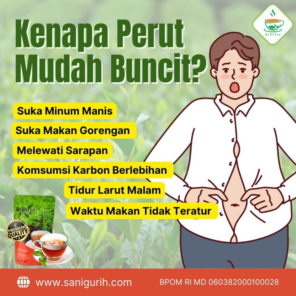 

teh diet / teh hitam debstea 55gr