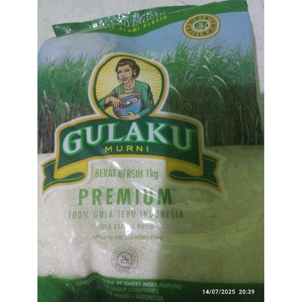 

Gula PSM 1kg hijau