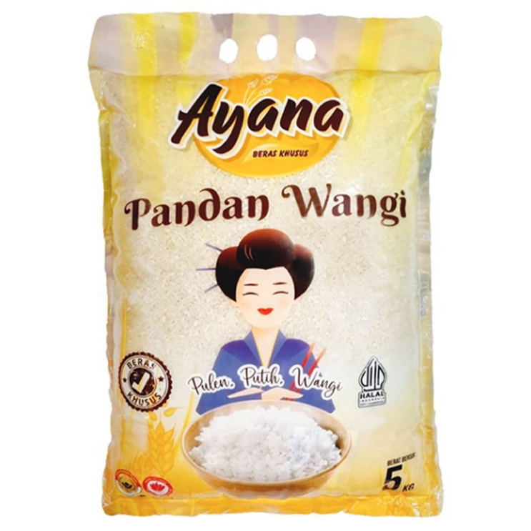 

AYANA BERAS SPECIAL KHUSUS PANDAN WANGI 5KG 5 KG LEGIT PULEN WANGI SUPER SLYP HIGH EXPORT QUALITY RICE SAWIT GRAB GOJEK GOSEND INSTANT BANDUNG PUTIH TANPA PEMUTIH HALAL BULIR PANJANG LONG GRAIN WANGI PANDAN AUTHENTIC ORIGINAL BEST SELLER SALE PROMO VIRAL