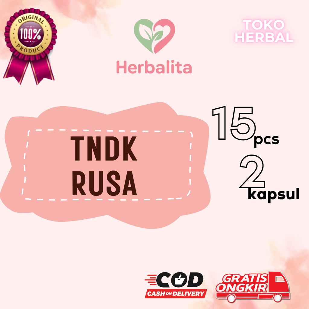 

Tndk Rusa - custom produk Herbalita