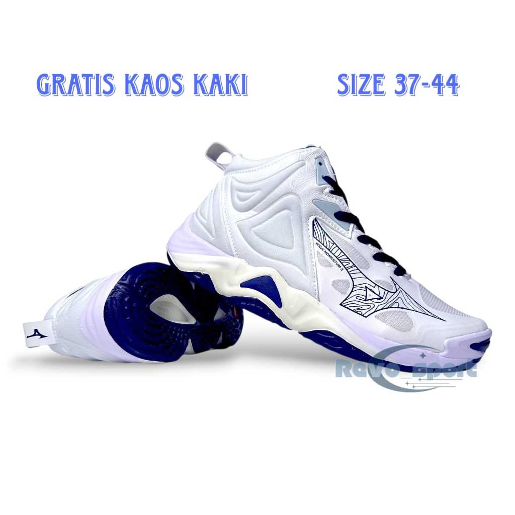 Sepatu volly mizuno wave momentum 3 pria sepatu voli pria sepatu volly murah sepatu olahraga outdoor