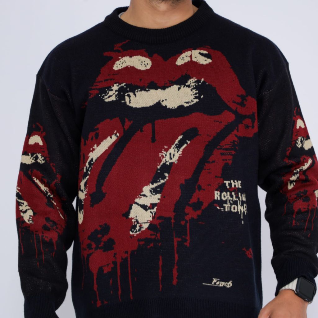 knit Crewneck The Rolling Stones