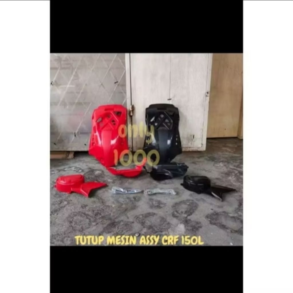 TUTUP MESIN ASSY CRF 150 L ENGINE GUARD CRF150L TRAIL SUPERMOTO MOTOCROSS