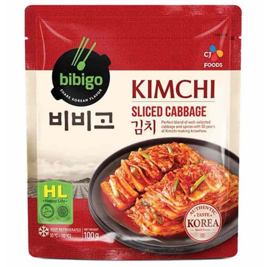 

Bibigo Kimchi Sliced Cabbage Pouch 100gr