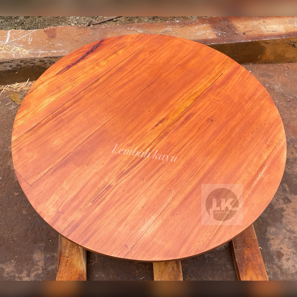 Daun Meja bulat Bundar minimalis papan bulat