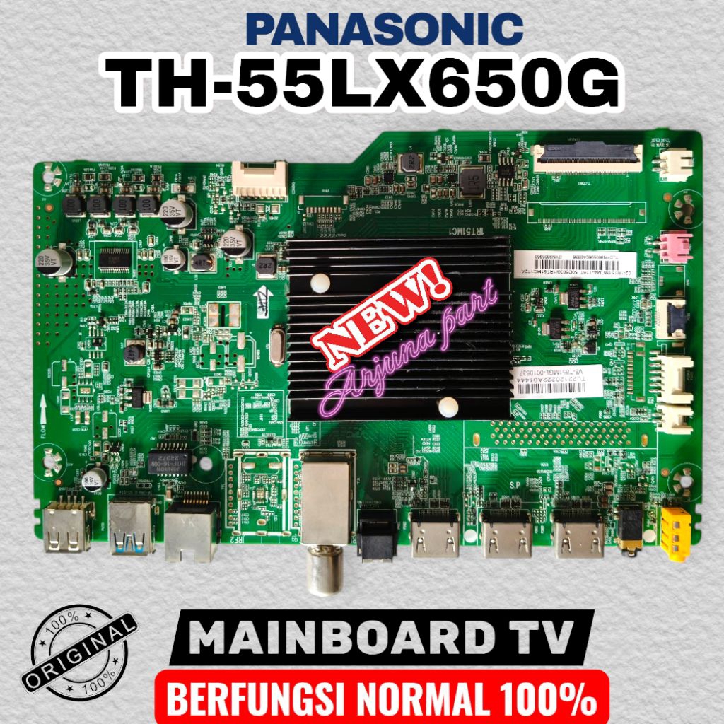 MAINBOARD TV PANASONIC TH-55LX650G / MB TV PANASONIC TH-55LX650G / MESIN TV PANASONIC TH-55LX650G / 