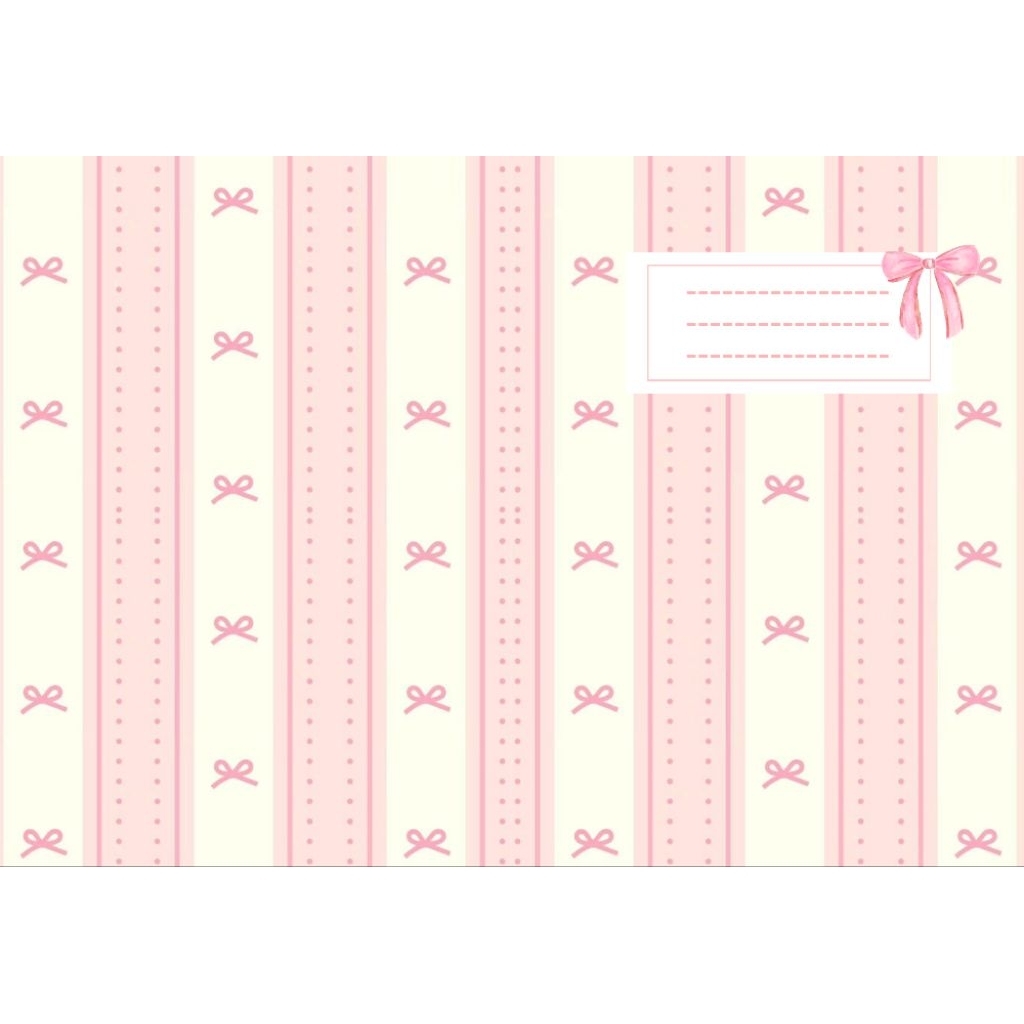 

sampul buku aesthetic pink