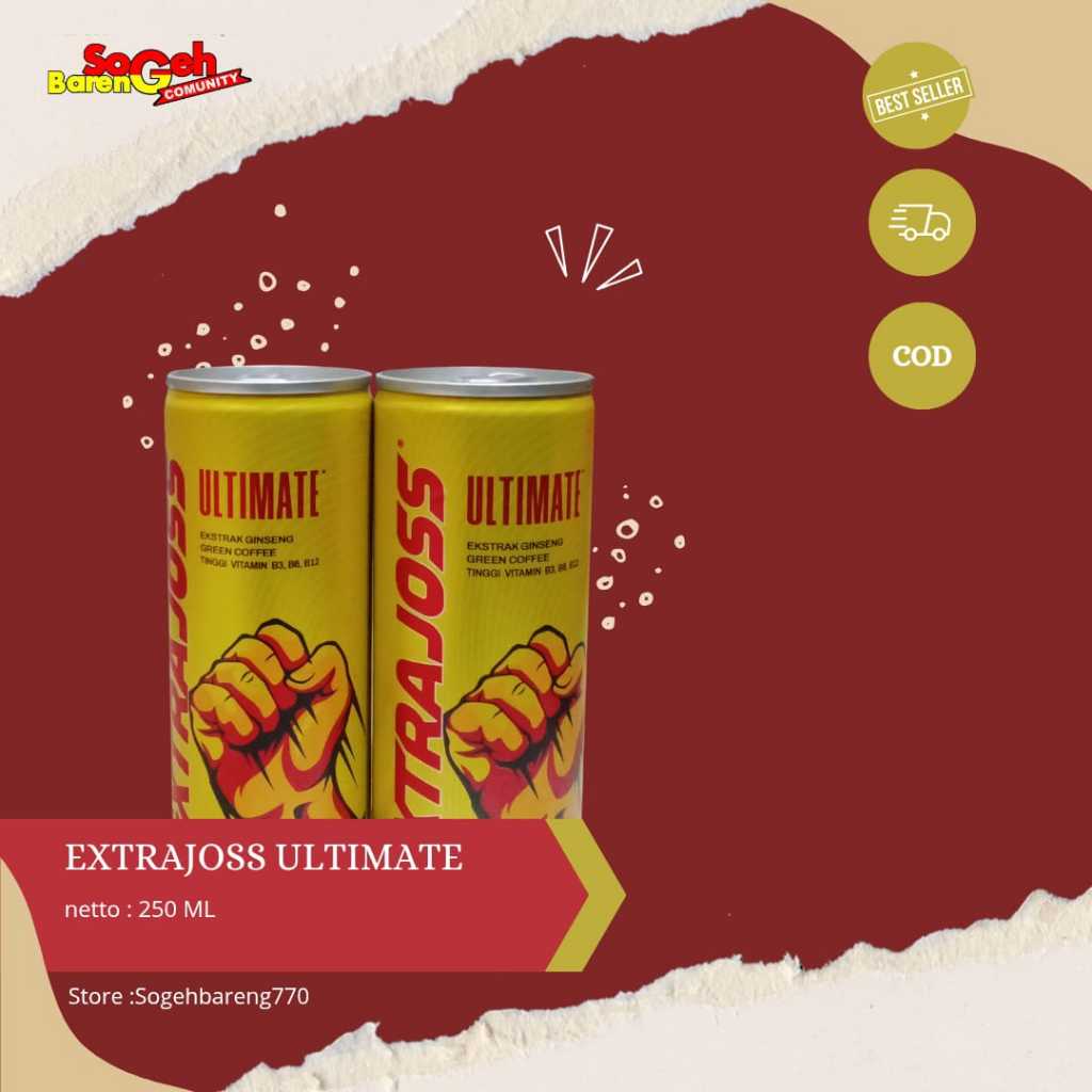 

Extra Joss Ultimate-2 KALENG-ISI 250 ML