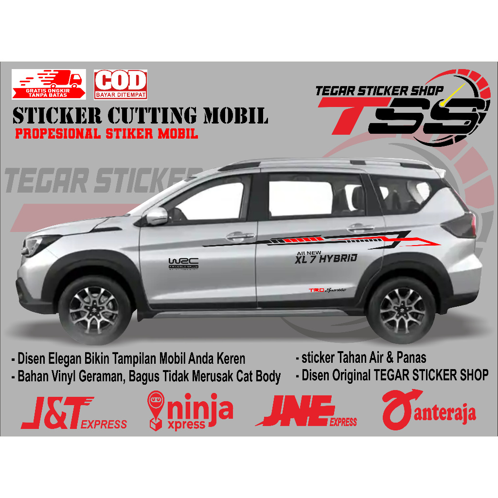 sticker mobil xl7 hybrid sticker mobil suzuki xl7 hybrid sticker mobil xl7 hybrid keren stiker mobil