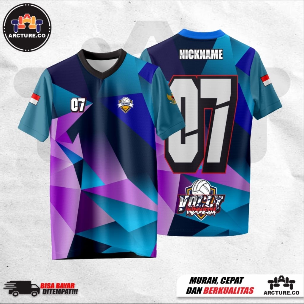 Jersey Volly/Jersey Volly Custom Desain Sport