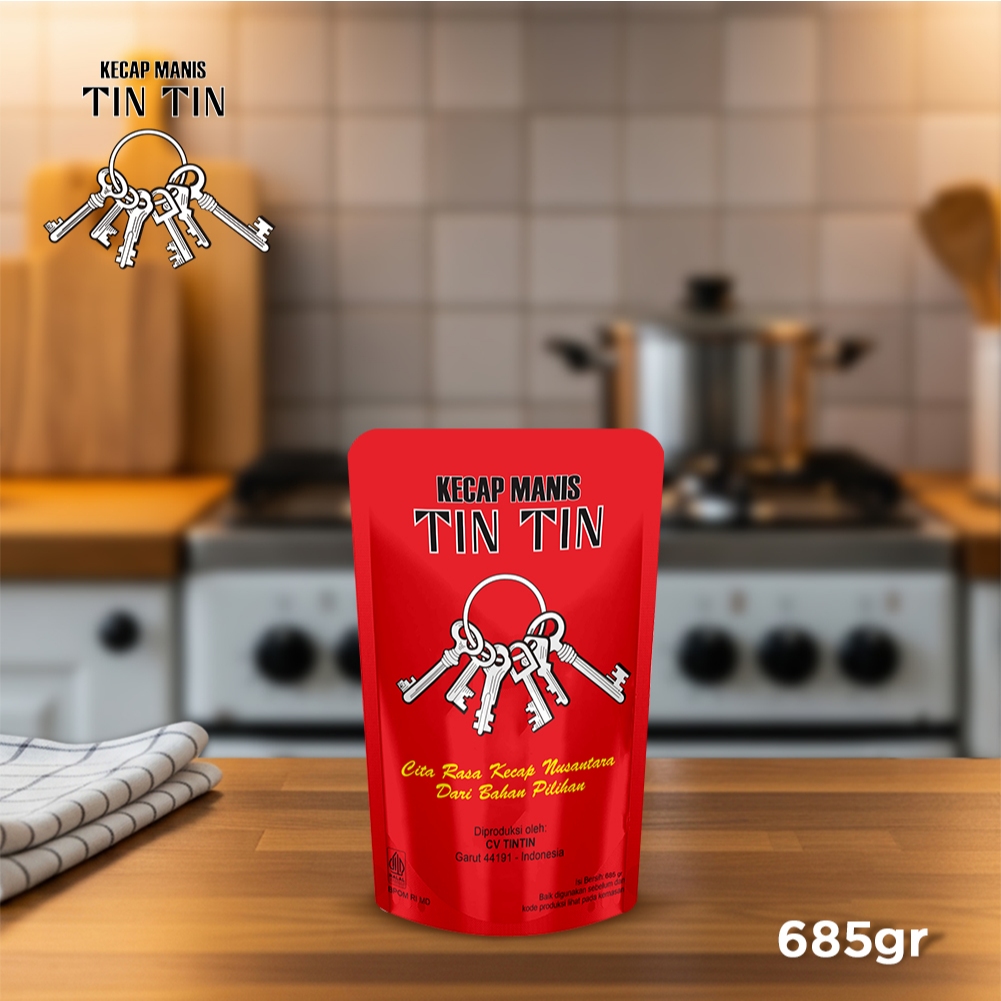 

TIN TIN CAP KUNTJI Kecap Manis Merah Pouch 685 gr