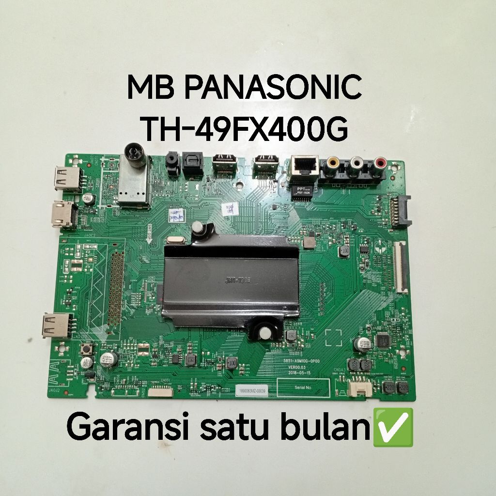 MB TV PANASONIC TH-49FX400G MAINBOARD-MOTHERBOARD-MOBO-MODUL MESIN TV PANASONIC TH-49FX400G