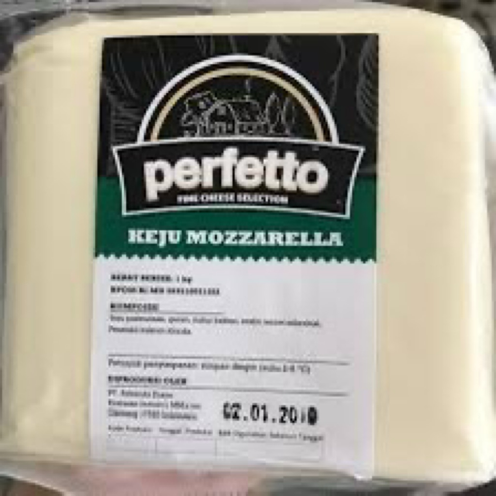 

Keju Mozzarella Perfetto 1KG