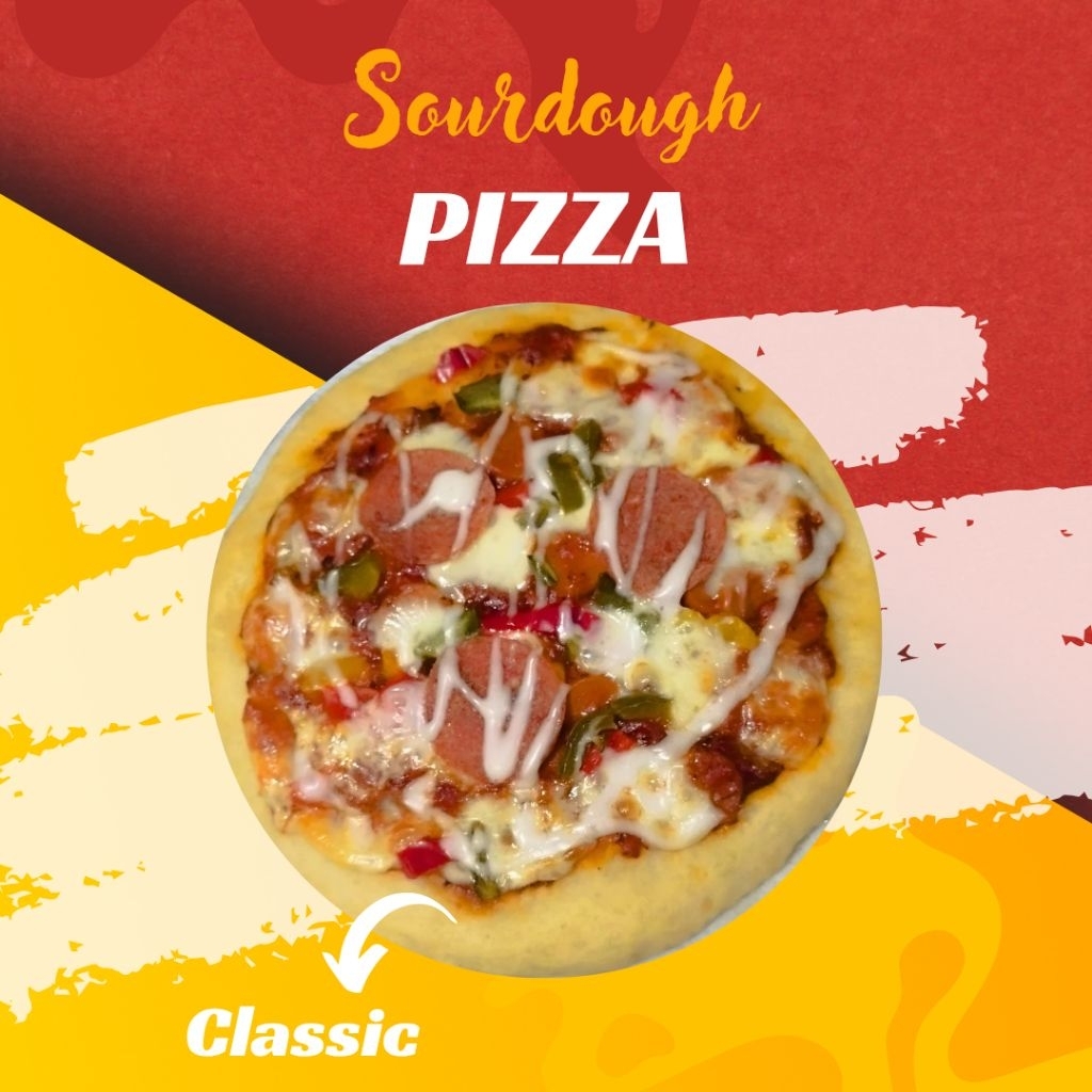

Pre Order Pizza Dengan Sourdough Topping Classic Diameter 20cm