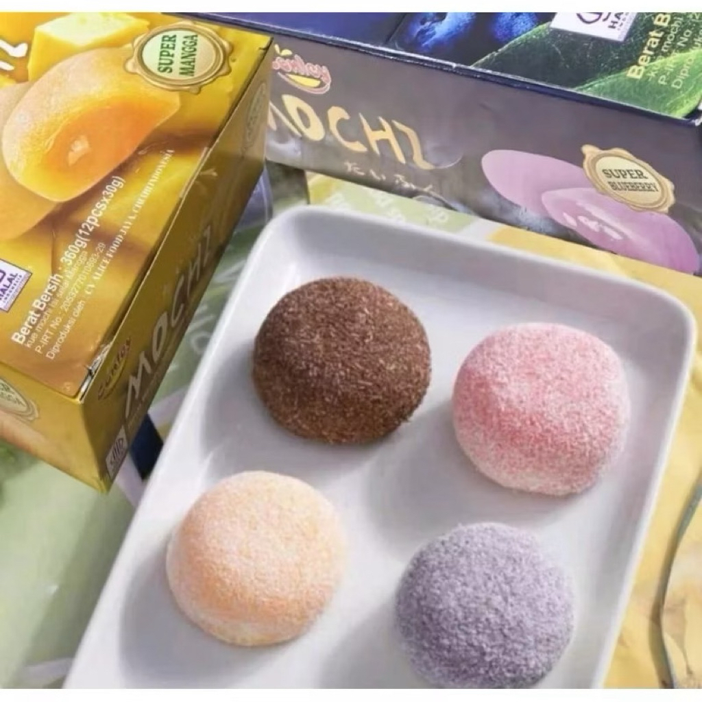 

Mochi super conley 1pack isi 12 pcs kue ketan khas jepang