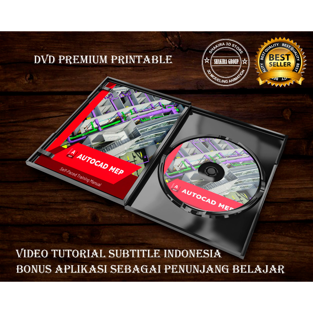 AutoCAD MEP plus Video Tutorial Mastering SUBTITLE BAHASA INDONESIA DVD 2015 2016 2017 2018 2019 202
