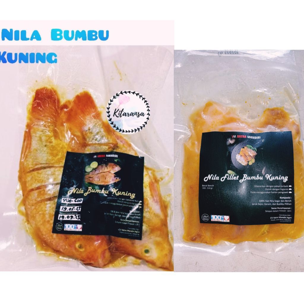 

Ikan Nila Bumbu Kuning/Ikan Nila/Ikan Nila Goreng/Ikan Nila Bumbu/Ikan
