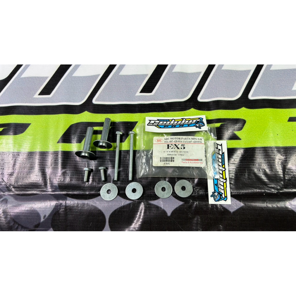 Bushing bush boshing baut kap angin sayap luar Honda ASTREA PRIMA C70 Import Malaysia