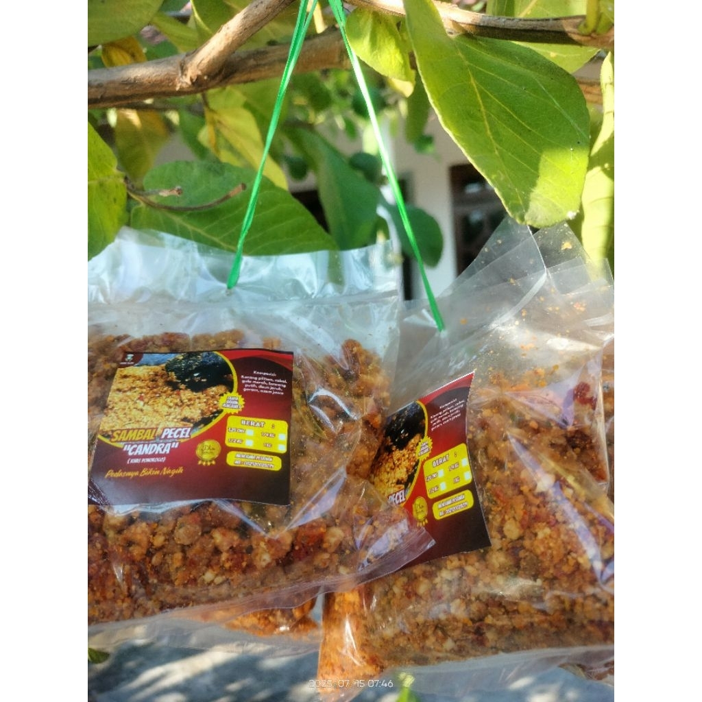 

Sambel Pecel Candra Renteng 1 Kg/ 10 biji (@100 gram) Khas ponorogo