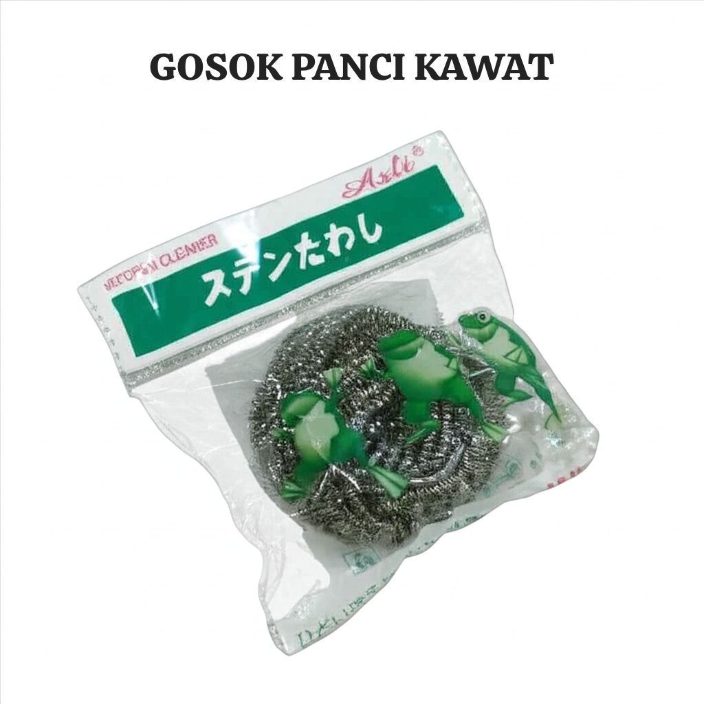 Gosok Panci Kawat Anti Karat - Gosok Panci Kodok